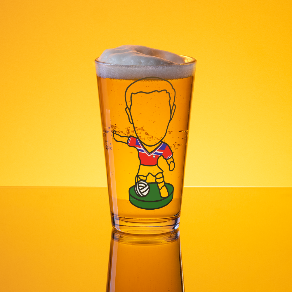 England Away 1982 Inspired Shaker Pint Glass