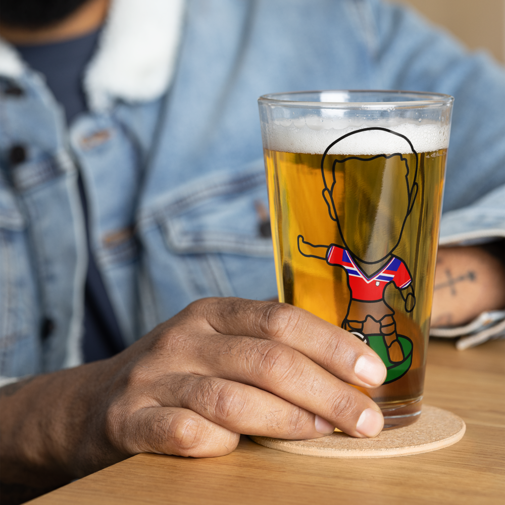 England Away 1982 Inspired Shaker Pint Glass