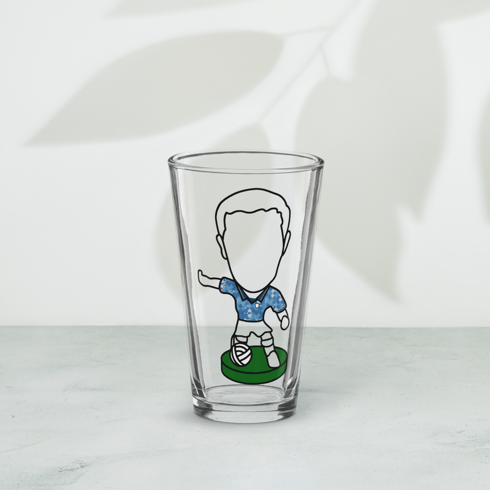 England Blue Away 1990 Inspired Shaker Pint Glass