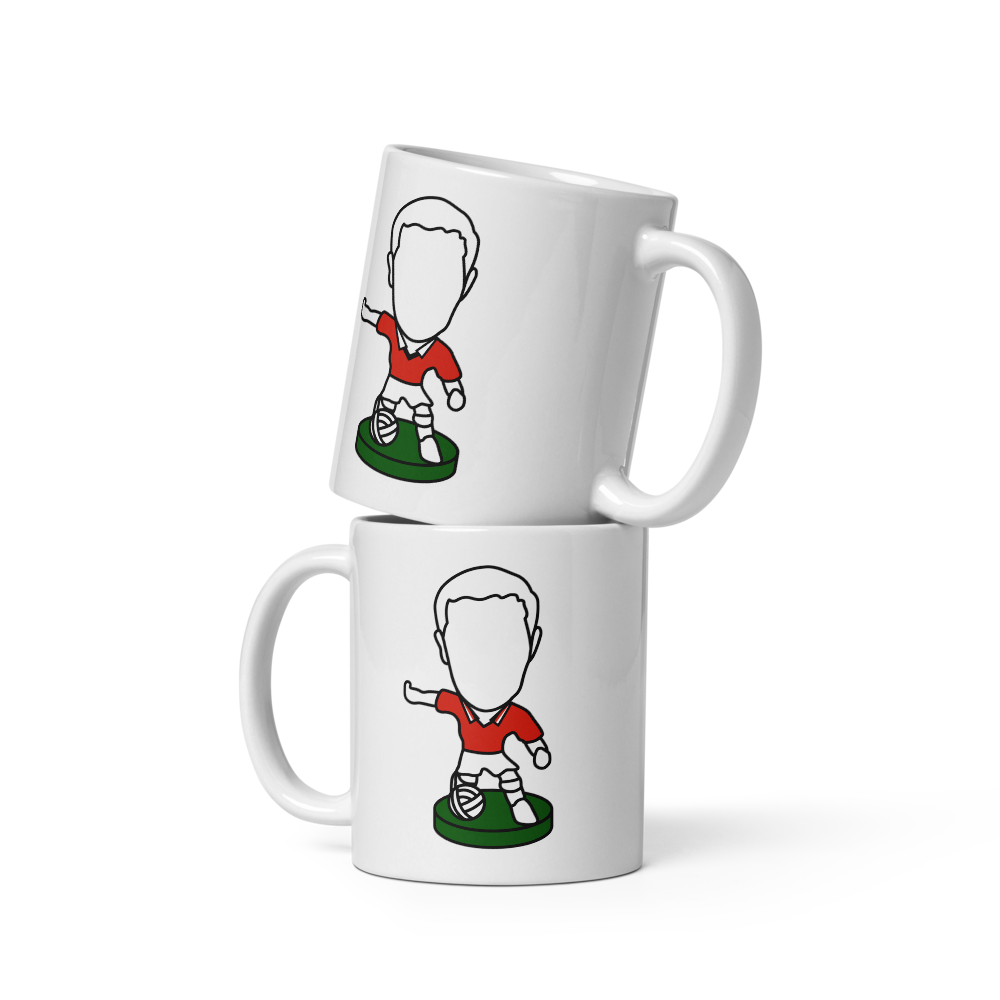 1x Manchester Red - White Glossy Mug